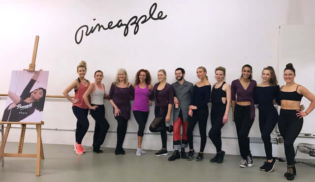 Bloggers Dance Class at Pineapple