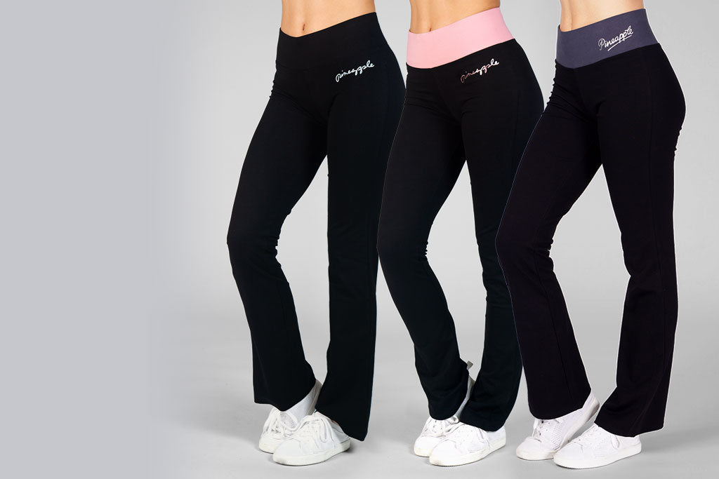PINEAPPLE Dancewear Womens Slim Fit Jersey Dance Yoga Pilates Pants Trousers