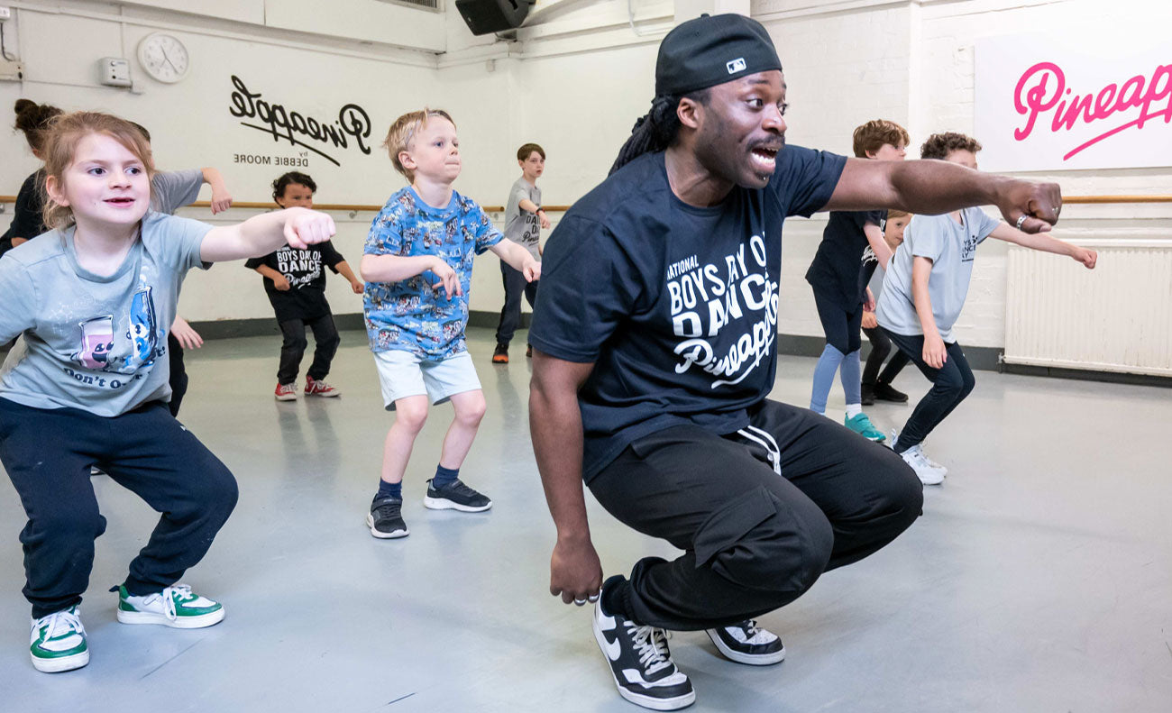 Hip Hop and Street Dance Boys Only Workshop at Pineapple Dance Studios