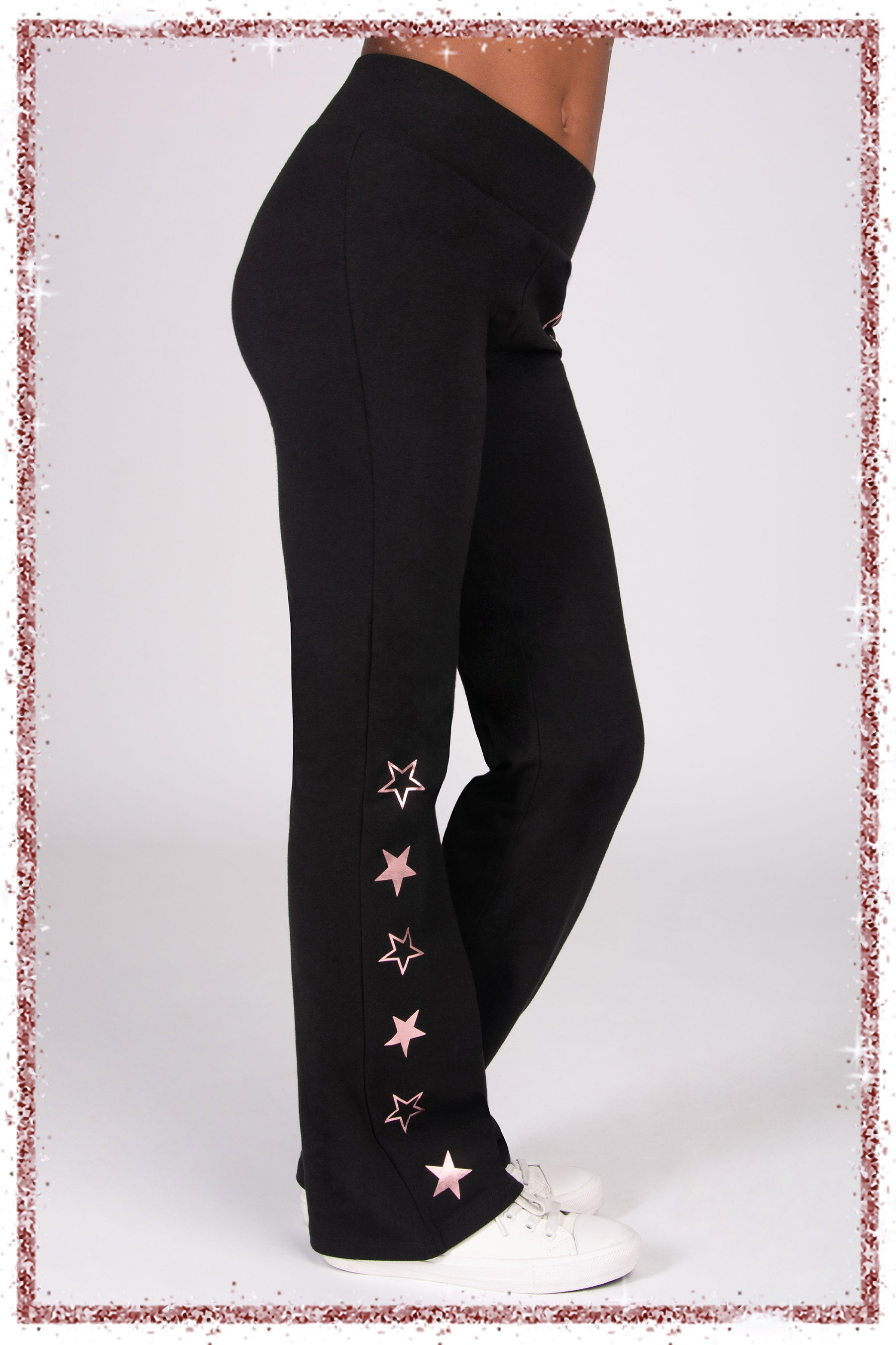 Star Bootcut Jersey Trousers