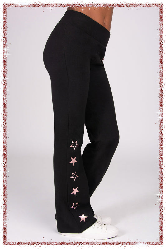 Star Bootcut Jersey Trousers