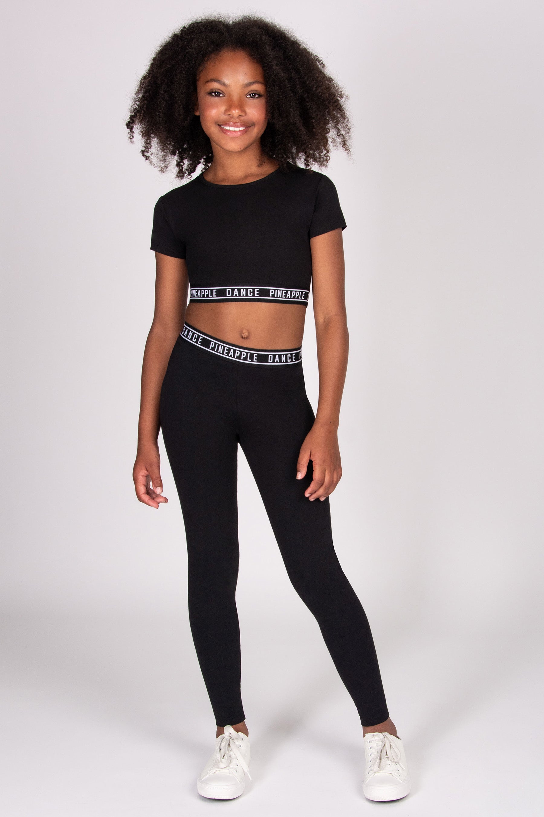 Jacquard Tape Hem Leggings