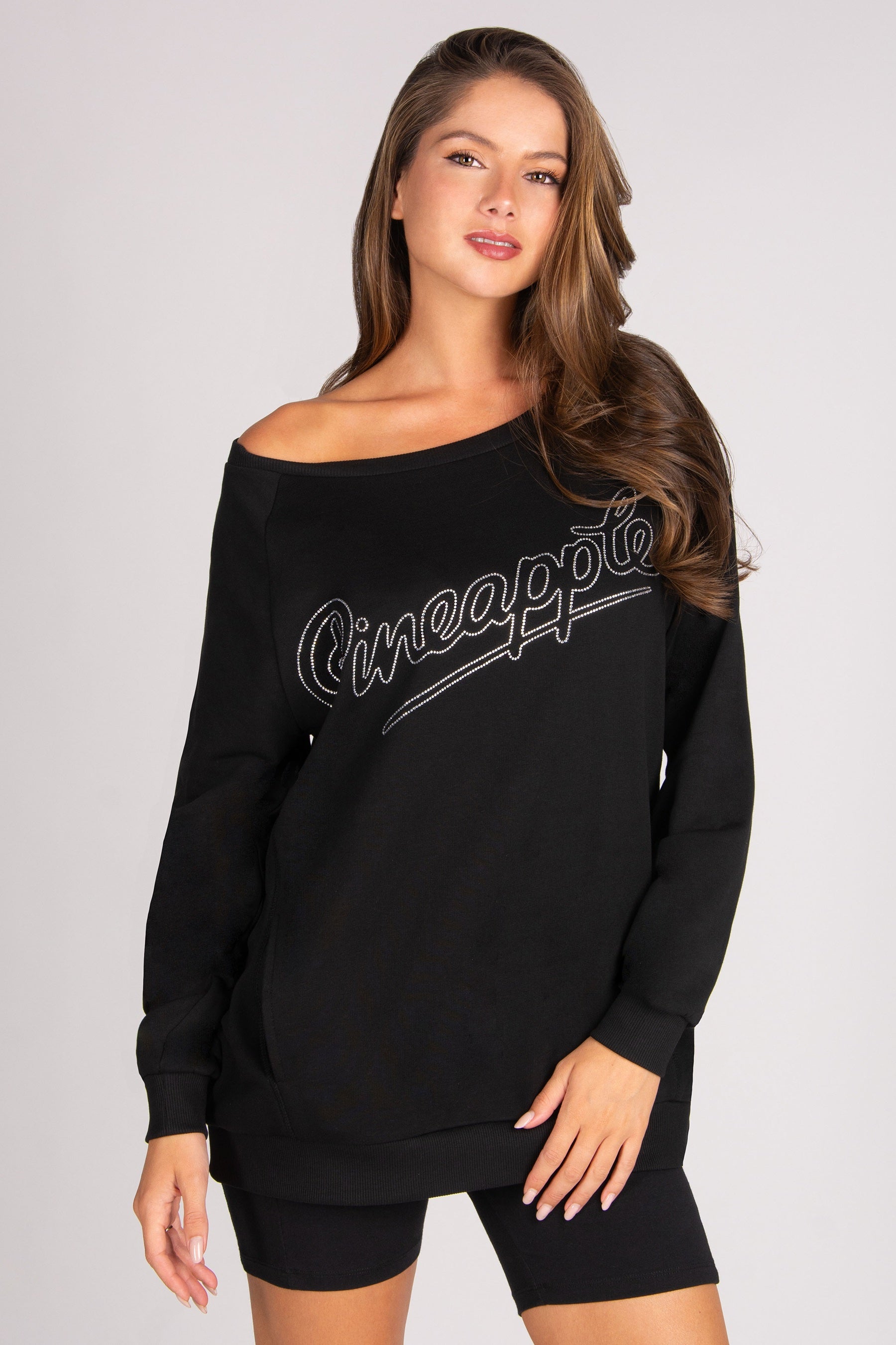 Diamanté Monster Oversized Sweatshirt