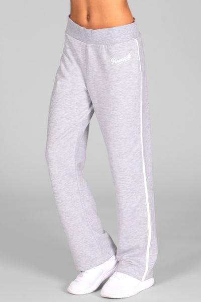 Girl wearing Pineapple Grey Straight Leg Joggers