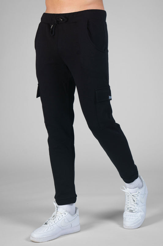 Man wearing Pineapple black Cargo Joggers