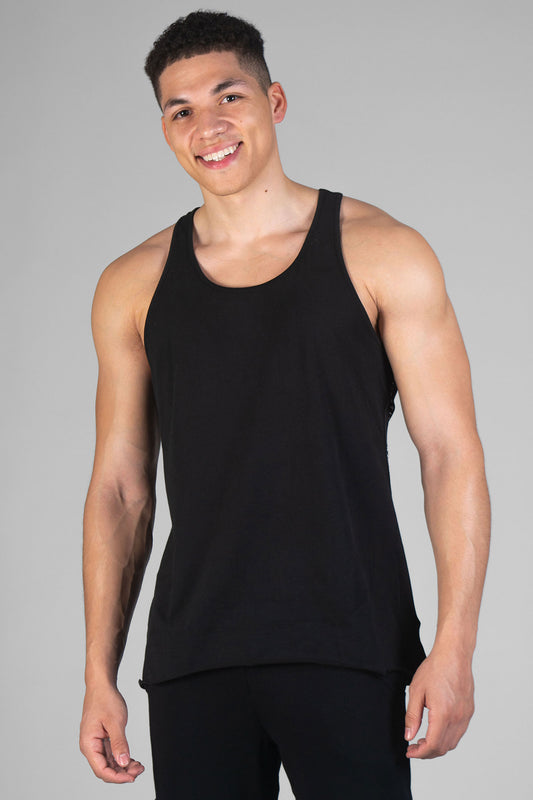 Man wearing Pineapple black Unisex Vest