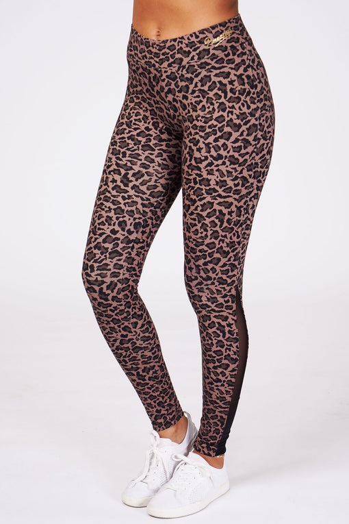 Buy Leopard Leopard V Mesh Leggings from the Pineapple online